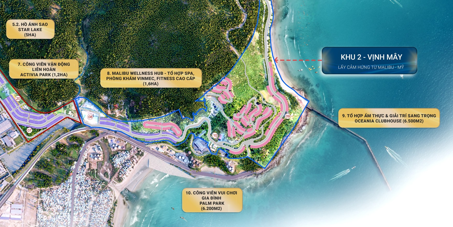 vịnh mây vinhomes hải vân bay