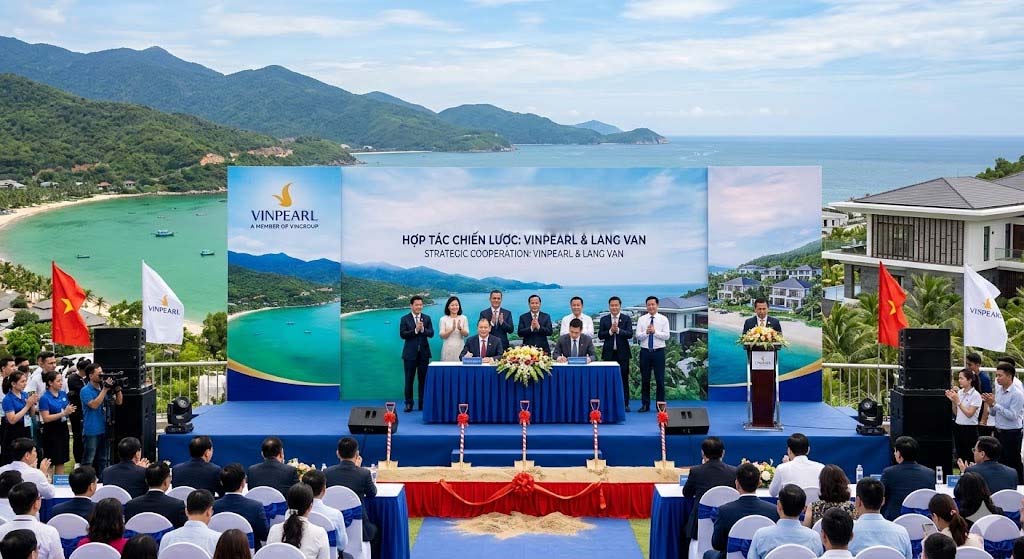 vinpearl hợp tác  làng vân