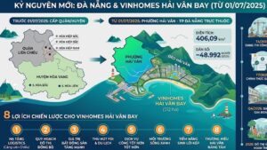vinhomes hải vân bay sau xác nhập
